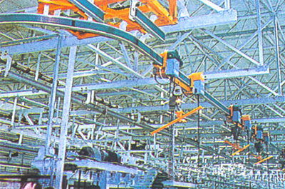 电动自行小车输送系统