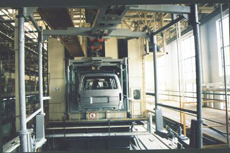 电动自行小车输送系统