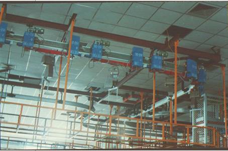 电动自行小车输送系统